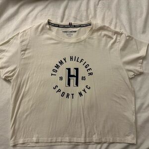 Tommy Hilfiger Cream Sport NYC Tee